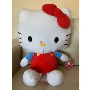 20.5” Hello Kitty Doll Red Stuffed Animal Plushie